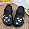 Acessórios para Sapatos com Furos Flor de Sapato Fivela de Sapato DIY Desenho Animado Fofo Estrela Fivela Decorativa Acessórios Removível Ajuste Atacado