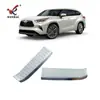 Adecuado para Toyota Highlander 22 Modificado Protector Trasero Integrado, Protector Especial de Acero Inoxidable para Maletero para Liberación de Tierra