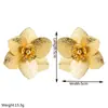 Estilo Coreano Estilo Fresco Simple Irregular Flor Redondo Colgante Pendientes Elegantes Alta Calidad Bola Pendientes Pendientes
