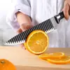Conjunto de Facas de Cozinha - Faca do Chef de Lâmina Ondulada em Aço Inoxidável com Caixa de Presente, Facas de Cozinha Profissionais Afiadas para Cozinha Doméstica e Presentes de Inauguração
