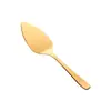 Pala para Pastel de Acero Inoxidable 304 Pala Pequeña Pública Pala Triangular para Pizza Cuchillo para Postre Pala para Pastel de Loto Herramienta para Hornear