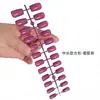 Tiras de Unha Estilo Chinês [24 Peças] Pontas de Unha Cor Sólida Adesivos de Unha Postiça Vestíveis Mais Vendidos Disponíveis em Várias Cores Venda por Atacado