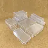 Caja Rectangular Transparente de Plástico/Caja Exhibidora para Empaque de Regalo/Caja de Cristal Acrílico/Caja de Almacenamiento Completamente Transparente