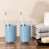 Taza de Lavado Portátil para Viaje Taza de Almacenamiento para Viaje de Negocios Taza Impermeable a Prueba de Humedad para Dormitorio de Estudiante Taza con Asa para el Hogar Taza para Cepillo de Dientes