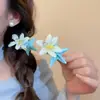 Horquilla de Estrella de Mar Azul de Verano para Playa para Mujer Estilo Marino Clip Lateral Accesorios para el Cabello Clip para Flequillo Clip para la Frente Tocado