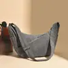 Moda Femenina Versátil de Gran Capacidad para Viajes Diarios Simple Estudiante Escuela Bolso de Hombro Cruzado