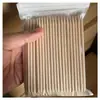 Palito de Laranja para Nail Art Sinalizador de Nail Art 100 Peças Empurrador Removedor de Cutícula Palito de Laranja para Nail Art Palito para Moldar Unhas Palito de Pontilhamento Sinalizador de Madeira para Nail Art