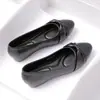 Zapatos Planos de Mujer con Lazo Suave, Nuevo Estilo Primavera y Otoño, Zapatos Planos de Suela Blanda Poco Profundos, Zapatos Cómodos para Mamá, Versión Coreana