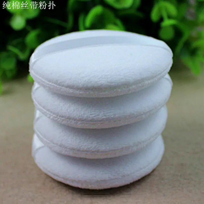 纯棉丝带粉扑4