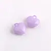 Color gelatina agujero para colgar grueso colgante de amor pulsera DIY cadena para teléfono móvil anillo colgante accesorios de joyería de corazón material en forma de corazón