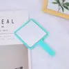 Espejo Cuadrado de Regalo de Colores Espejo de Mano Publicitario Espejo de Maquillaje Portátil para Mujer Espejo de Tocador HD Espejo Pequeño Personalizable