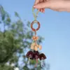 Kit de Bricolaje con Borla de Cáscara de Fruta y Cascabel Estilo Natural Colgante de Bolsa de Semilla Bodhi Venta al por Mayor