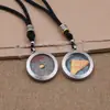 Colgante de Moneda de Espíritu de Montaña de Imitación de Arenisca de Latón Cuerda Colgante para Coche Adorno Estilo Taoísta Moneda Antigua Estilo Nacional Nuevo Estilo Chino Colgante para Collar