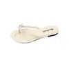 Sandalias de estilo delicado con tira fina y lazo para mujer, chanclas primavera/verano 2026, sencillas y elegantes, adecuadas para usar al aire libre