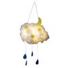 Lámpara de Nube creativa ins Material DIY Hecho a mano Habitación de Chica Celebridad de Internet Dormitorio Colgante al Aire Luz de Noche Decorativa Colgante