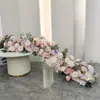 Salão de Festas de Casamento e Aniversário Arranjos de Flores Artificiais, Arranjos de Flores para Mesa Longa, Arranjos de Flores de Chão, Decoração de Cenário, Flores Artificiais, Arranjos de Flores Artificiais Prontos