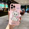 Adequado para Apple 16 Capa de Celular Coelho Fofo Honor X8C Gato Mary Xiaomi Pco X7 Suporte Desenho Animado