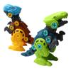 Juguetes diy juguetes educativos de ensamblaje para niños huevo de dinosaurio huevo retorcido desmontaje dinosaurio Bloques de Construcción puesto venta caliente mayoreo