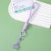 Estilo Newins Lanyard de estrela de gelatina para celular Chaveiro de miçangas Perler DIY Capa de celular Alça de pulso anti-perda Pingente de bolsa