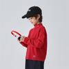 Ropa Infantil Haima 2025 Otoño/Invierno Nueva Camiseta Básica de Cuello Alto para Niños Camiseta de Terciopelo Alemán Nuevo Atuendo de Invierno para Año Nuevo Ropa de Celebración