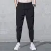 Calça esportiva de três listras para homens, perna reta, corte solto, para alunos do ensino fundamental II e médio, calça de verão, calça comprida casual, calça de moletom moderna, xadrez