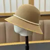 Nuevo Sombrero de Hierba de Perlas Estilo Hepburn Francés Elegante para Mujer, Sombrero de Pescador de Ala Ancha para Salidas de Verano con Protección Solar, Sombrero de Sol Moderno