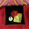 Fabricante directo de colgantes "Paz, Alegría y Fortuna", amuletos de la fortuna de aleación chapada en oro para hombres y mujeres, colgantes artesanales de regalo para niños