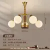EYPHI/ Yi Fei Cobre Puro Nogueira Preta Norte-Americana Luminária Pendente para Sala de Estar Estilo Vintage Americano para Hall, Quarto Principal, Sala de Jantar