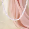 Ins Lujo Accesible Gama Alta Nuevo Collar de Cadena para Clavícula de Perlas de Imitación Moda Coreana para Mujer Collar de Perlas Francés Venta al por Mayor
