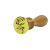 Cabeça de selo atacado Universal fábrica de selos de tinta de fogo direto cabelo conjunto completo de padrões retro criativo presente especial de tinta de fogo