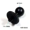 Suporte para transmissão ao vivo de celular, acessório em forma de bola com base de ajuste rotativo, parafuso 1/4, 3/8, cabeça de bola 1315172025, liga de alumínio