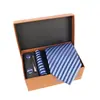 Nuevo Set de Regalo de Cuatro Piezas para Hombre Corbata Regalo de Negocios de Alta Gama para Ejecutivo Corbata para Hombre de Oficina
