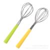 Tienda de 2 yuanes mango de color batidor de huevos batidor de huevos manual para el hogar herramientas creativas de cocina para hornear