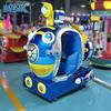 Máquina de Balanço Dinâmica de Submarino Carrinho de Balanço com Jogo Máquina de Jogo de Submarino Interativa Brinquedo Infantil Máquina de Diversão