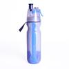 Copo de spray de esportes ao ar livre de bicicleta Chaleira de água portátil Plástico de camada dupla Copo de fitness criativo Presente de publicidade Copo de spray de água