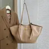 Bolsa Feminina Mais Vendida no Exterior, Bolsa Simples e de Alto Padrão Asa, Bolsa Tote, Grande Capacidade, Textura de Luxo Leve, Bolsa de Mão Feminina