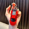 Chaveiro pingente de carro esportivo Huili pingente para bolsa de carro modelo chaveiro liga metálica brinquedo pequeno presente pequeno atacado