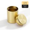 Aleación de Titanio y Aluminio Lata de Té Portátil para Viaje Envase Sellado Metálico Caja Pequeña de Empaque para Té Pequeña Lata Venta al Por Mayor