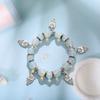 Pulsera elástica con colgante de animal de suministro transfronterizo pulsera de cristal universal pulsera con colgante de palma suministro directo al por mayor