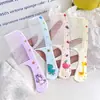 Peine de Animales de Dibujos Animados, Peine Lindo para Bebés y Niños, Peine Pequeño de Dientes Finos con Cola Puntiaguda, Set de Peines Portátiles para Peluquería