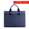 Bolsa para laptop de negócios atacado de fábrica bolsa de arquivo portátil masculina pasta bolsa de exposição com logotipo de impressão da moda