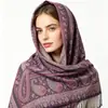 Exportación Chal Jacquard Vintage Paisley con Borlas Bufanda Larga para Mujer Pañuelo para la Cabeza Versátil Nuevo Primavera y Otoño Algodón