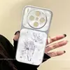 Adequado para capas de celular vivox300 e vivox200, estilo coreano personalizado para mulheres, novo design de moda criativo com renda e lírio