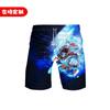 Amazon novo novo Japonês difuso pequeno mar em torno da tendência casual de calções de praia com impressão colorida 3D