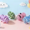 Garrafa de Água Popular para Crianças, Novo Modelo Urso Trem Boneca Copo com Canudo, Garrafa de Água Especial em Formato de Carro para Alunos do Jardim de Infância