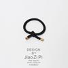 Pulsera básica con cuerda para el cabello, banda de goma de doble propósito para novio, sencilla, combinable, de alta elasticidad, con bolas de cuerda, accesorios para el cabello para mujeres.