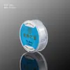 Fio de Pesca Elástico de Cristal Transparente Resistente ao Desgaste Genuíno Coreano para Pulseiras de Contas Artesanais DIY e Artesanato