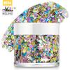Maquillaje Festivo Transfronterizo Nuevo Carnaval Navidad Gel con Purpurina Corporal Facial Brillo Duradero Gel con Brillo