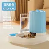 Comedero automático para gatos, cuenco para perros, cuenco para mascotas, cuenco para gatos, dispensador de agua dos en uno, cuenco para gatos, suministros para mascotas al por mayor