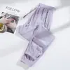 Pantalones de Verano 2025 Nuevos de Seda de Hielo con Protección Solar para Mujer, Transpirables, Elásticos, de Secado Rápido, para Correr, Deportes, Pareja, Casual, Hombres
